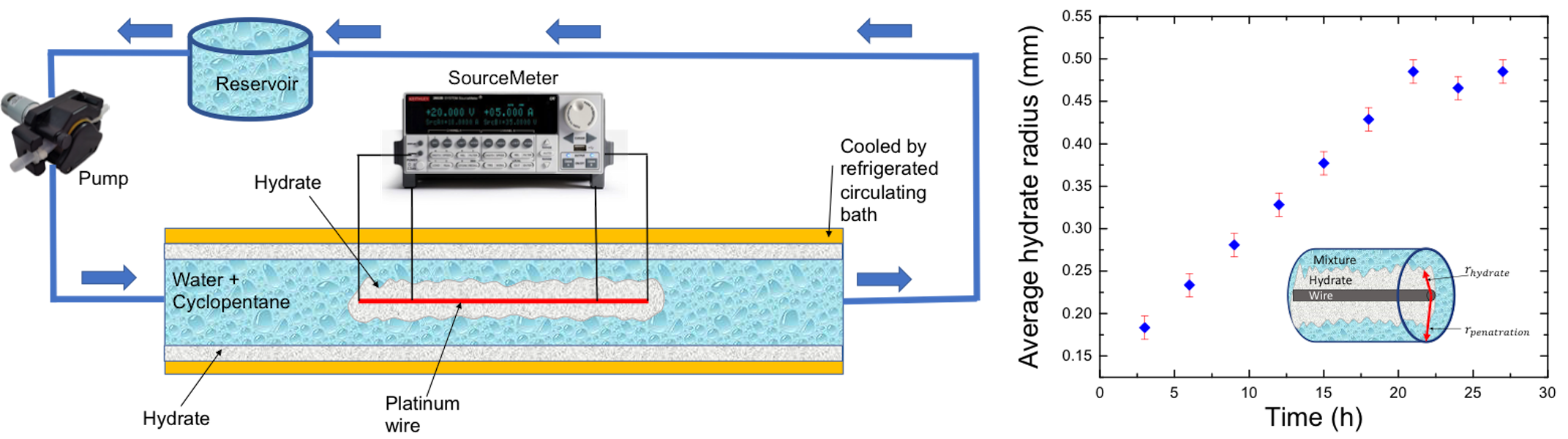 An In-Situ Method on Kinetics of Gas Hydrates