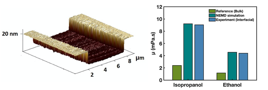 On Interfacial Viscosity in Nanochannels